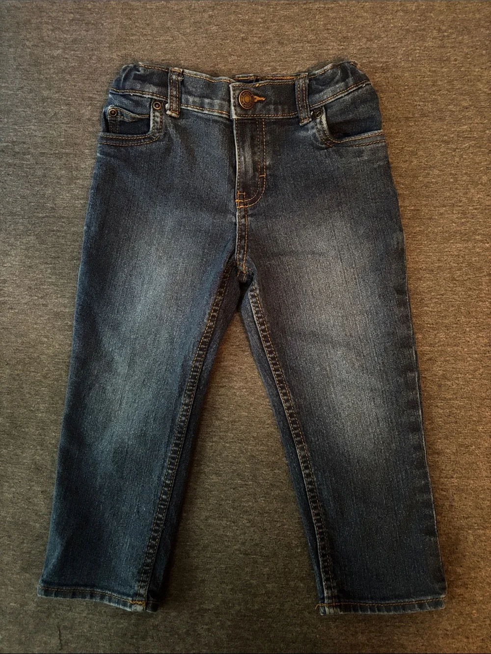 Carter’s Dark Wash Size 3T Straight Toddler Jean